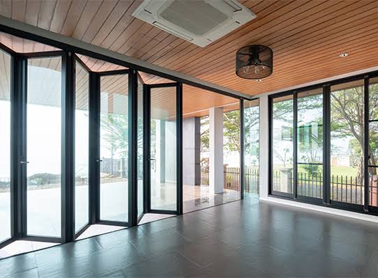 Bi-Fold Glass Doors